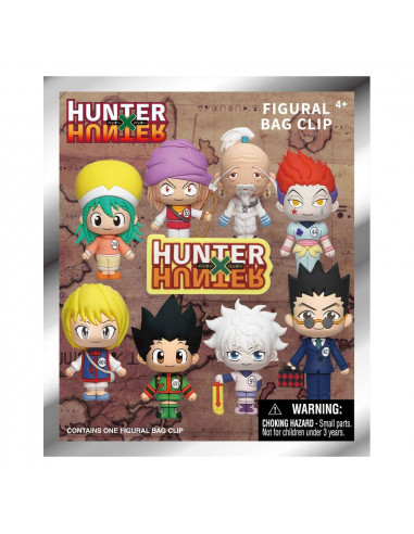 Hunter x Hunter 3D Foam Bag Clips Series 1 Display (24)