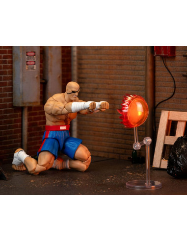 Ultra Street Fighter II: The Final Challengers Action Figure 1/12 Sagat 19 cm