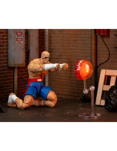 Ultra Street Fighter II: The Final Challengers Action Figure 1/12 Sagat 19 cm