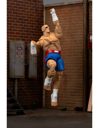 Ultra Street Fighter II: The Final Challengers Action Figure 1/12 Sagat 19 cm