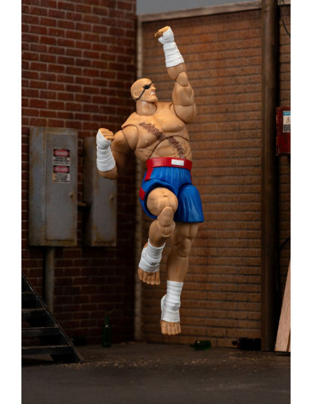 Ultra Street Fighter II: The Final Challengers Action Figure 1/12 Sagat 19 cm