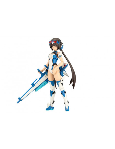 Frame Arms Girl Plastic Model Kit Stylet Swimsuit Blue Impulse Color Ver. 16 cm