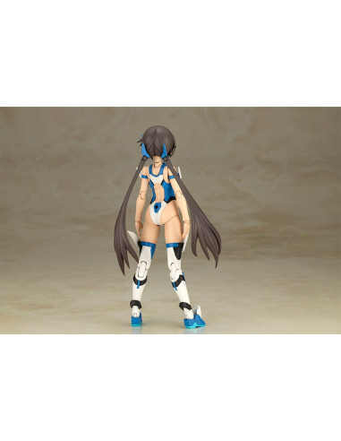 Frame Arms Girl Plastic Model Kit Stylet Swimsuit Blue Impulse Color Ver. 16 cm
