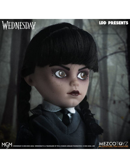 Wednesday LDD Presents Doll Wednesday Nevermore Academy Uniform 25 cm