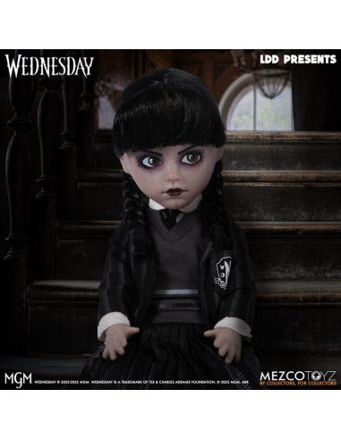 Wednesday LDD Presents Doll Wednesday Nevermore Academy Uniform 25 cm