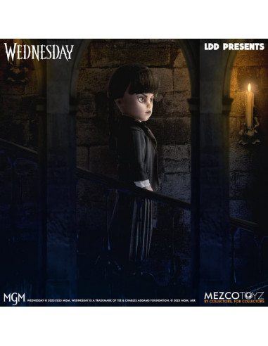 Wednesday LDD Presents Doll Wednesday Nevermore Academy Uniform 25 cm