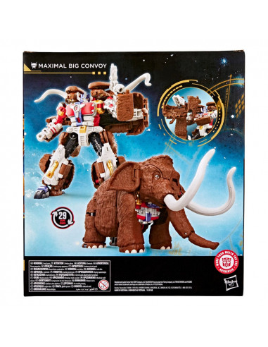 Transformers Age of the Primes Leader Class Action Figure Maximal Big Convoy 19 cm