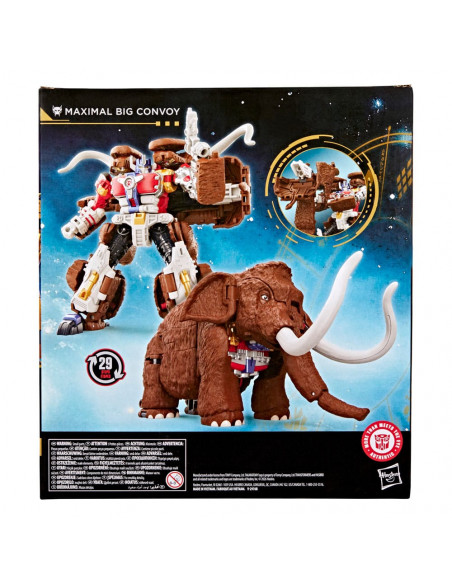 Transformers Age of the Primes Leader Class Action Figure Maximal Big Convoy 19 cm