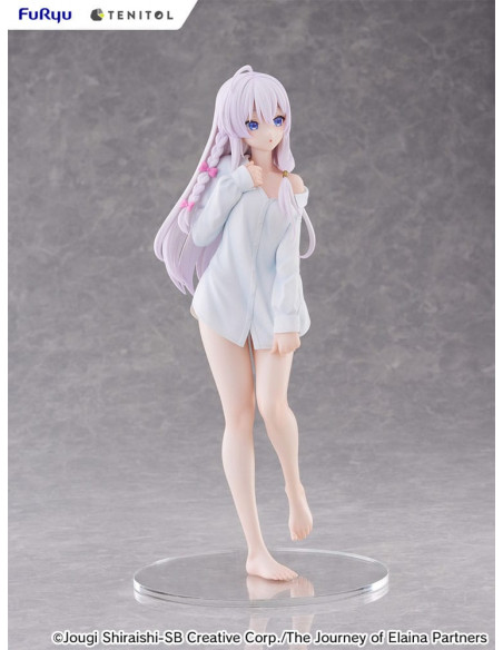 Wandering Witch: The Journey of Elaina Tenitol Tall PVC Statue Elania Shirt Ver. 30 cm