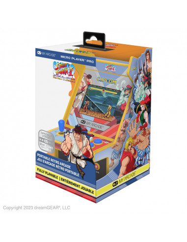 Super Street Fighter II Portable Retro Arcade Micro Player Pro