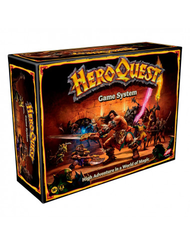 HeroQuest Board Game Game System english