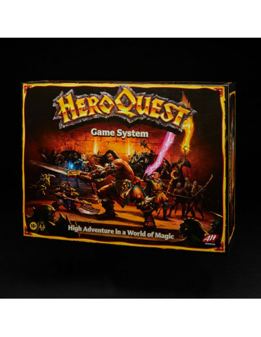 HeroQuest Board Game Game System english
