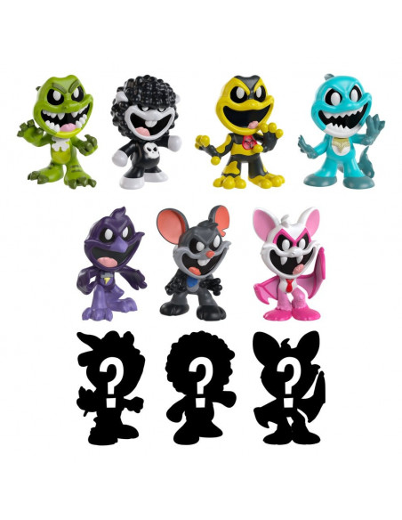 Poppy Playtime Minifigures 7 cm Series 4 Nightmare Critters Display (24)