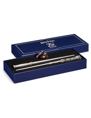 Harry Potter Celebration Wand Harry Potter 25th Anniversary Wands and Sorcerer's Stone Set