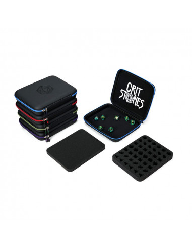 CritStones Dice Case Arcanum Blue