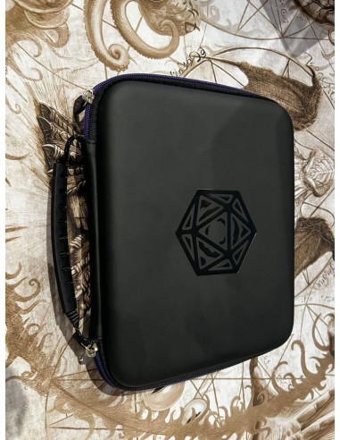 CritStones Dice Case Arcanum Purple