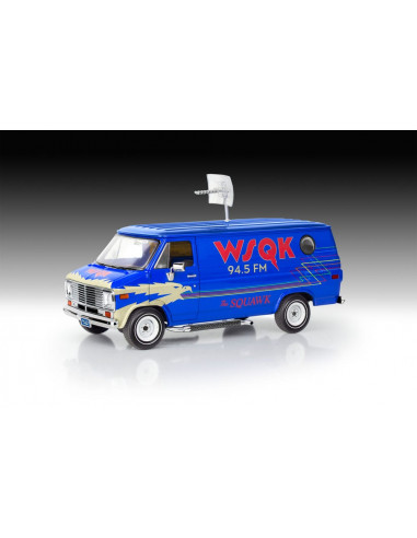 Stranger Things Model Kit 1/25 Squawk Van (Aqua Color) 21 cm
