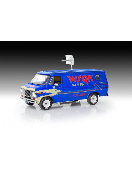 Stranger Things Model Kit 1/25 Squawk Van (Aqua Color) 21 cm