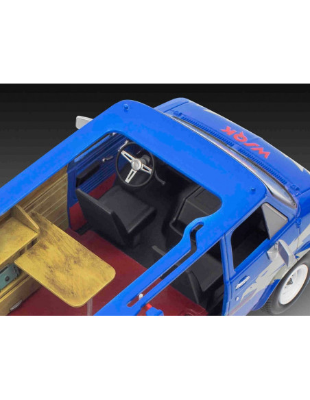 Stranger Things Model Kit 1/25 Squawk Van (Aqua Color) 21 cm