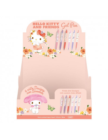 Sanrio Premium Gel Pens Hello Kitty & Friends Display (24)