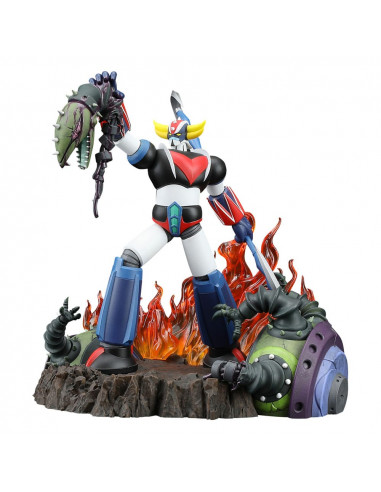 Grendizer Scene Selection 01 PVC Statue Grendizer a cry of Victory 14 cm