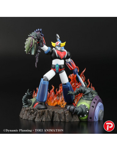 Grendizer Scene Selection 01 PVC Statue Grendizer a cry of Victory 14 cm