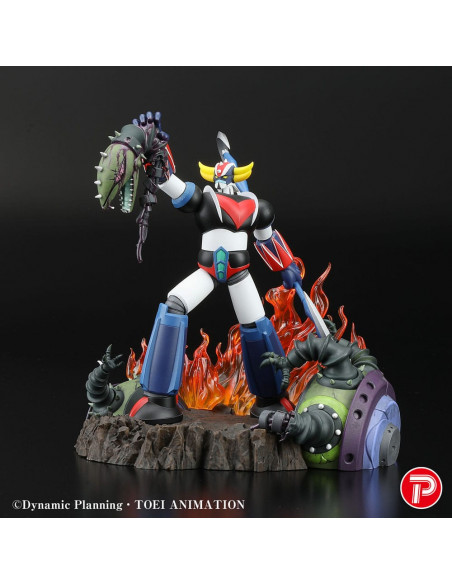 Grendizer Scene Selection 01 PVC Statue Grendizer a cry of Victory 14 cm