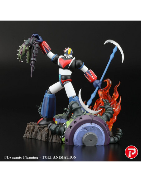Grendizer Scene Selection 01 PVC Statue Grendizer a cry of Victory 14 cm