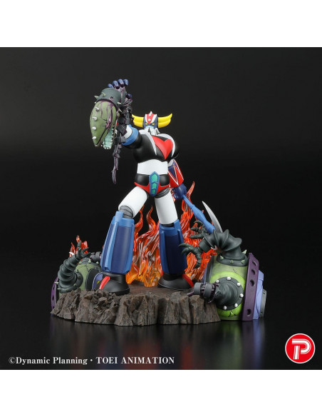Grendizer Scene Selection 01 PVC Statue Grendizer a cry of Victory 14 cm