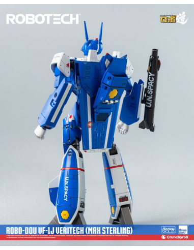 Robotech Action Figure ROBO-DOU VF-1J Veritech (Max Sterling) 20 cm