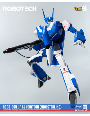 Robotech Action Figure ROBO-DOU VF-1J Veritech (Max Sterling) 20 cm