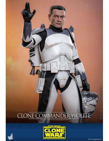 Star Wars: The Clone Wars Action Figure 1/6 Clone Commander Wolffe 30 cm