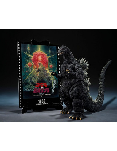 Godzilla (1989) S.H. Monster Arts Action Figure Godzilla vs. Biollante Movie Graphic Plus 16 cm