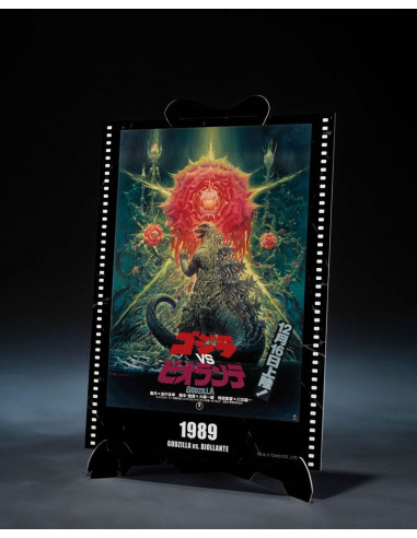 Godzilla (1989) S.H. Monster Arts Action Figure Godzilla vs. Biollante Movie Graphic Plus 16 cm