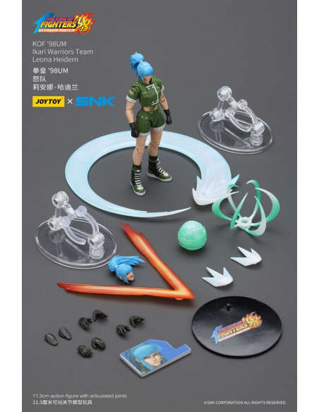 The King Of Fighters '98 Action Figure Hero Team Leona Heidern 11 cm