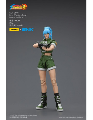 The King Of Fighters '98 Action Figure Hero Team Leona Heidern 11 cm
