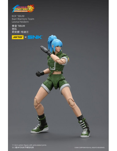 The King Of Fighters '98 Action Figure Hero Team Leona Heidern 11 cm