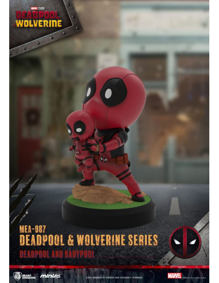 Deadpool 3 Deadpool & Wolverine Series Mini Egg Attack Figures 8 cm