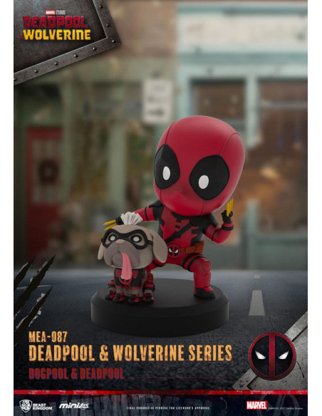 Deadpool 3 Deadpool & Wolverine Series Mini Egg Attack Figures 8 cm