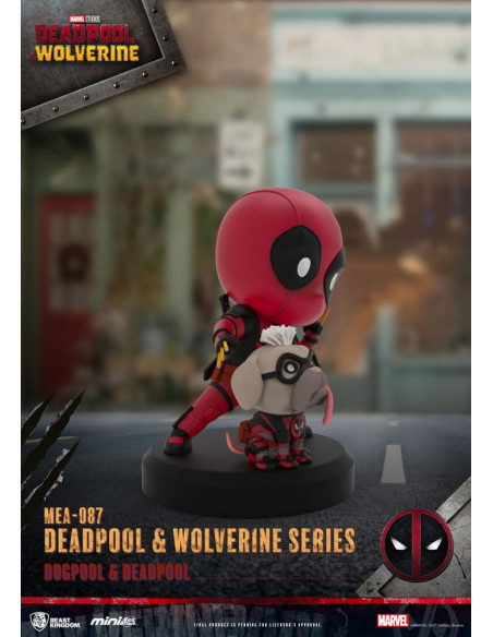 Deadpool 3 Deadpool & Wolverine Series Mini Egg Attack Figures 8 cm