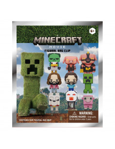 Minecraft 3D PVC Bag Clips Series 1 Display (24) 2