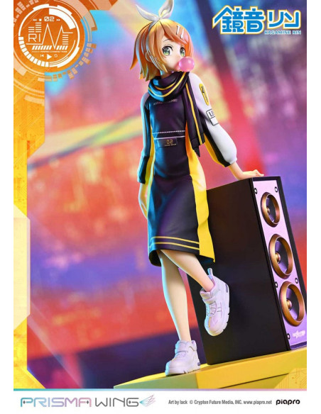 Vocaloid Piapro Characters Prisma Wing PVC Statue 1/7 Kagamine Rin (Art by lack) 21 cm