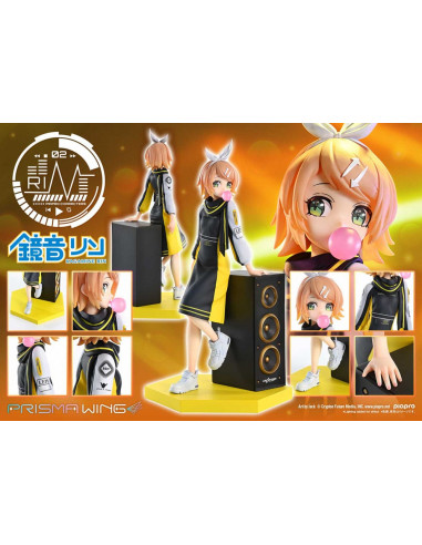 Vocaloid Piapro Characters Prisma Wing PVC Statue 1/7 Kagamine Rin (Art by lack) 21 cm