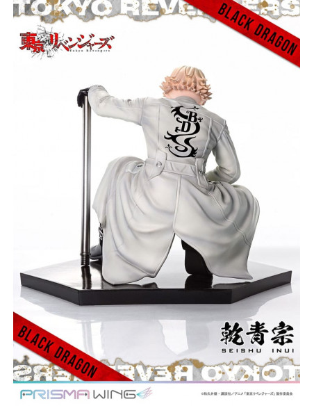 Tokyo Revengers Prisma Wing PVC Statue 1/7 Seishu Inui 14 cm