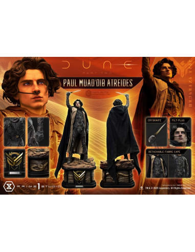 Dune: Part Two Real Elite Masterline Series Statue 1/3 Paul Atreides 90 cm