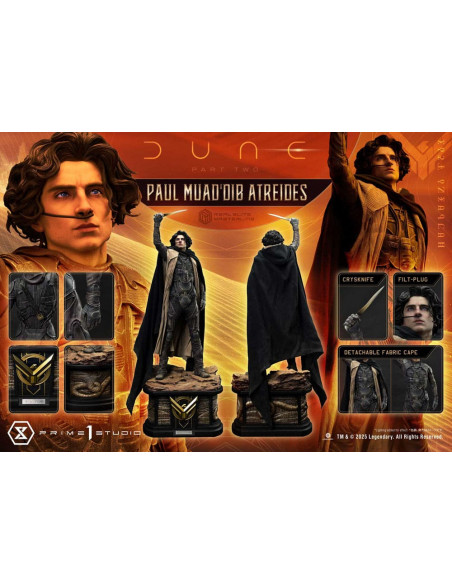 Dune: Part Two Real Elite Masterline Series Statue 1/3 Paul Atreides 90 cm
