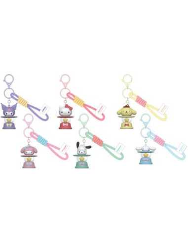 Sanrio Light-Up Camping Lamp Series Keychain with Hand Strap Hello Kitty and Friends Display (9)