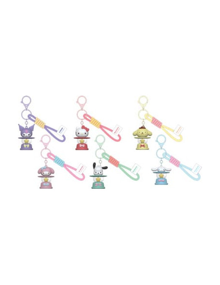Sanrio Light-Up Camping Lamp Series Keychain with Hand Strap Hello Kitty and Friends Display (9)