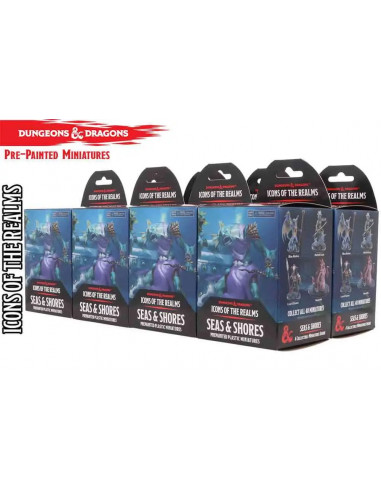Dungeons & Dragons - Icons of the Realms - Seas & Shores - Booster Brick