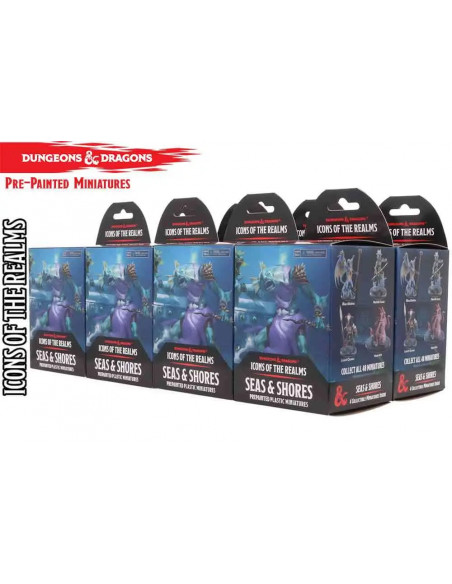 Dungeons & Dragons - Icons of the Realms - Seas & Shores - Booster Brick